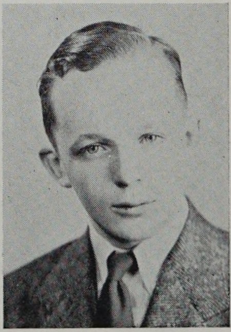 Portrait of John Frances Riley, New Bedford High School, class of 1944