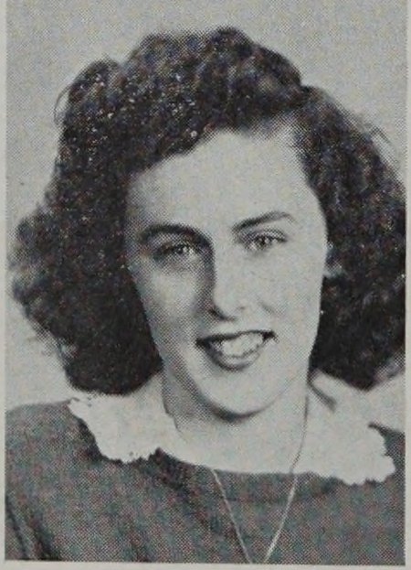 Portrait of Mary L. Cummings, New Bedford High School, class of 1944