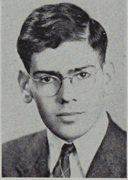 Portrait of Richard Moore, New Bedford High School, class of 1944