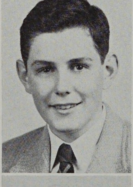Portrait of Donald Mansfield, New Bedford High School, class of 1945