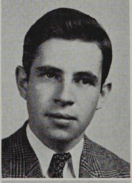 Portrait of John Fielding Robinson, New Bedford High School, class of 1945