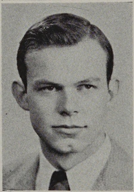 Portrait of Gordon Parsons, New Bedford High School, class of 1945