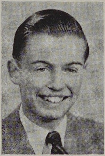 Portrait of William H. Gardiner, New Bedford High School, class of 1945