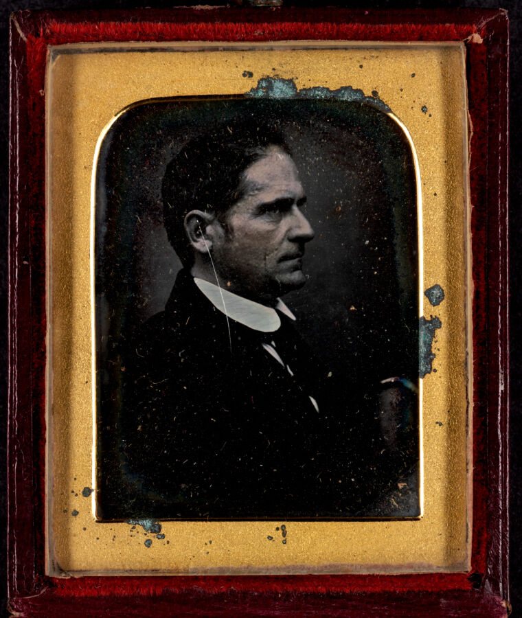 Portrait of Henry Clarke Wright, Cased Photographs, portrait, ca. 1847