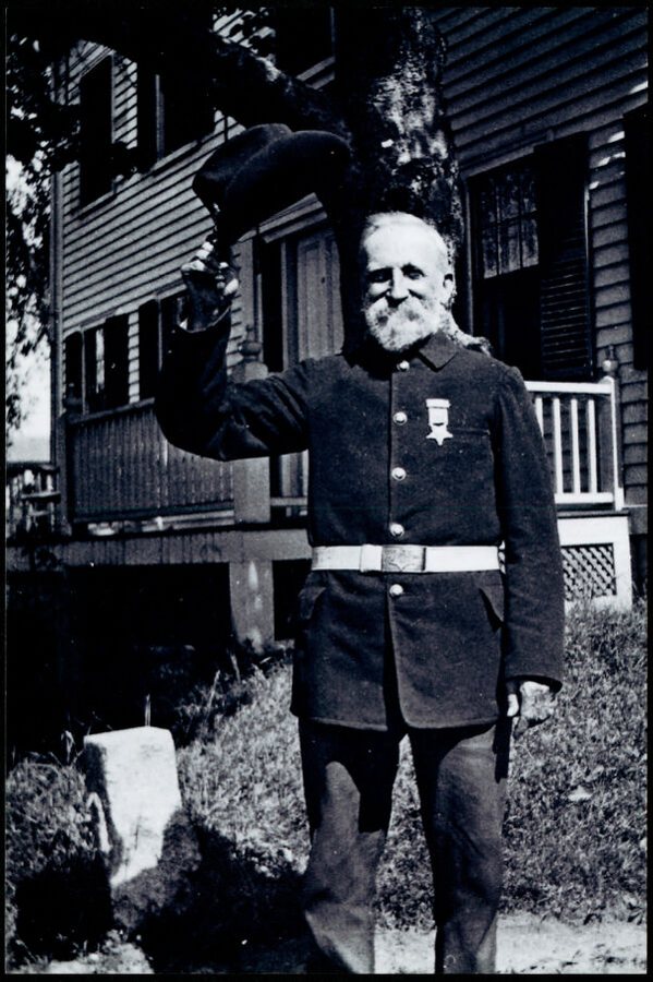 Portrait of Philip T. Adams, Essex Historical Society and Shipbuilding Museum, Civil War Collection, portrait, ca. 1890