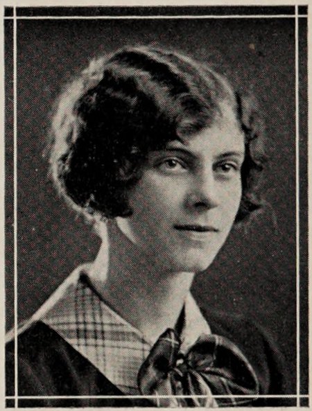 Yearbook portrait of Mary Ford, Drury High School, class of 1927