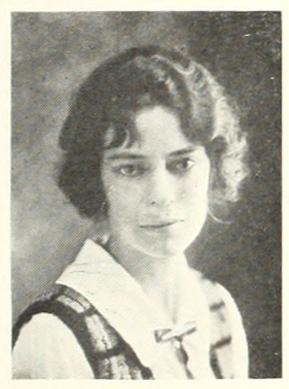 Yearbook portrait of Edith Fitzgerald, Concord High School, class of 1925