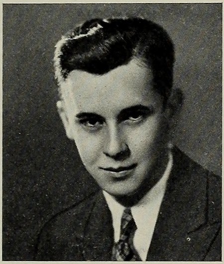 Portrait of Edward H. Sullivan, New Bedford Textile School, class of 1933