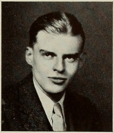 Portrait of Gordon K. Hall, New Bedford Textile School, class of 1933