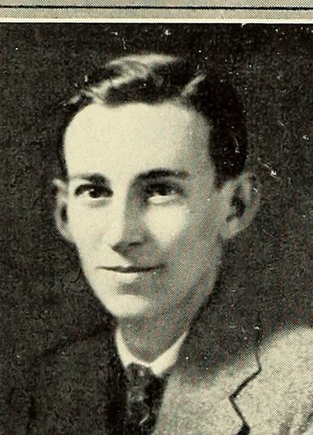 Portrait of Ernest Hamilton Hall, New Bedford Textile School, class of 1934