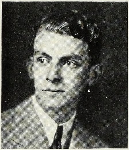 Portrait of William Bosworth Hathaway, New Bedford Textile School, class of 1935