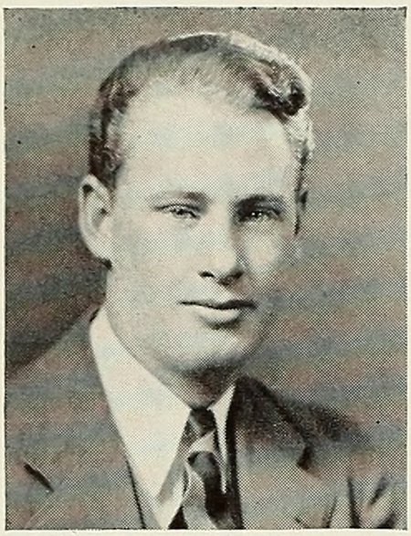 Portrait of Andrew Chadderton Adams, New Bedford Textile School, class of 1936