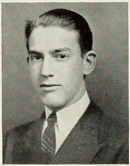 Portrait of George Thomas Mitchell, New Bedford Textile School, class of 1936