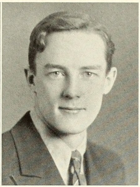Portrait of C. Leo Riley, Jr., New Bedford Textile School, class of 1937