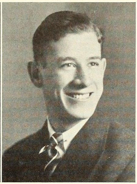 Portrait of Meyer N. Goldberg, New Bedford Textile School, class of 1937