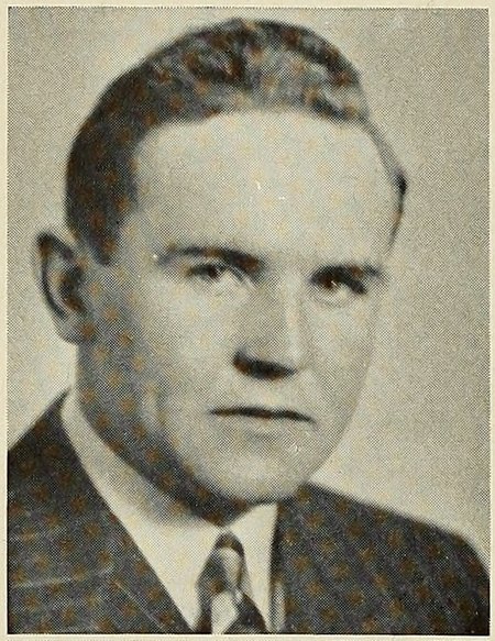 Portrait of John J. Ryan, New Bedford Textile School, class of 1938