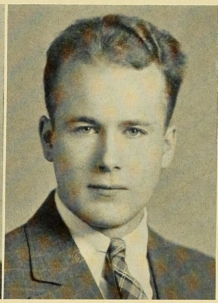 Portrait of John V. Harrington, New Bedford Textile School, class of 1939