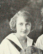 Edna Adele Weierich in the Group Photograph photograph, 1923