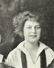Rosalind Kelsey in the Group Photograph photograph, 1923