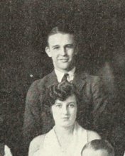 John Orth in the Group Photograph photograph, 1923