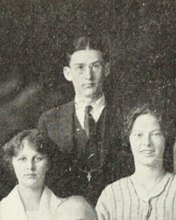 Kent Hough in the Group Photograph photograph, 1923