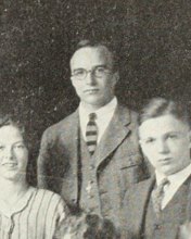 Howland Smith in the Group Photograph photograph, 1923