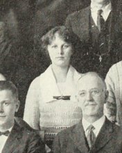 Frances H. Furber in the Group Photograph photograph, 1923