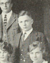 Roger W. Hardy in the Group Photograph photograph, 1923