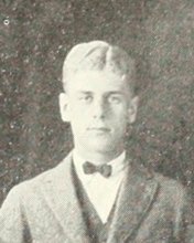 Robert P. Hall in the Group Photograph photograph, 1923