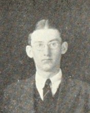 Kent Hough in the Group Photograph photograph, 1923