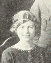 Frances Laura Small in the Group Photograph photograph, 1923