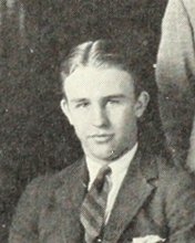 John Orth in the Group Photograph photograph, 1923