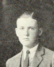 Horace F. Anthony Jr in the Rifle Team photograph, 1923