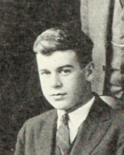 Edward H. Rihbany in the Rifle Team photograph, 1923