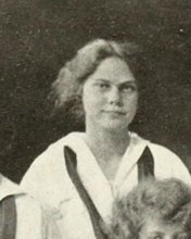 Teresa Folin in the Group Photograph photograph, 1924