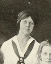 Mary H. Jerome in the Group Photograph photograph, 1924