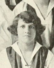 Ethel May Lee in the Group Photograph photograph, 1924