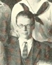 Burton Richardson in the Group Photograph photograph, 1925
