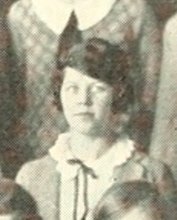 Mary H. Jerome in the Group Photograph photograph, 1925