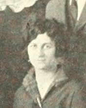Ruth Horsfall in the Group Photograph photograph, 1925