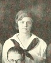 Nancy Powell in the Group Photograph photograph, 1925