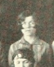 Dorothy Whelan in the Group Photograph photograph, 1925
