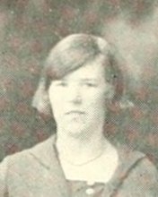 Bernardine Truden in the Group Photograph photograph, 1925