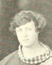 Marion Fiske Gould in the Group Photograph photograph, 1925