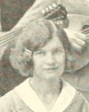 Ruth Marie Harrington in the Group Photograph photograph, 1925