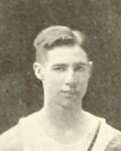 Joseph James Sims in the Group Photograph photograph, 1925