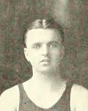 Augustine Paul Pons in the Group Photograph photograph, 1925