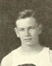 Charles Ernest Miller in the Group Photograph photograph, 1925