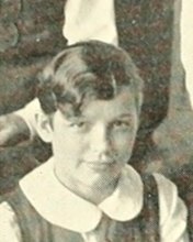 Jessamine V. Sherbert in the Girls Hockey photograph, 1927