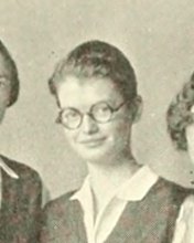 Helen G. Navin in the Girls Hockey photograph, 1927